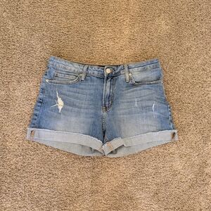 Just Black Women's Light Blue Denim Short Size 29